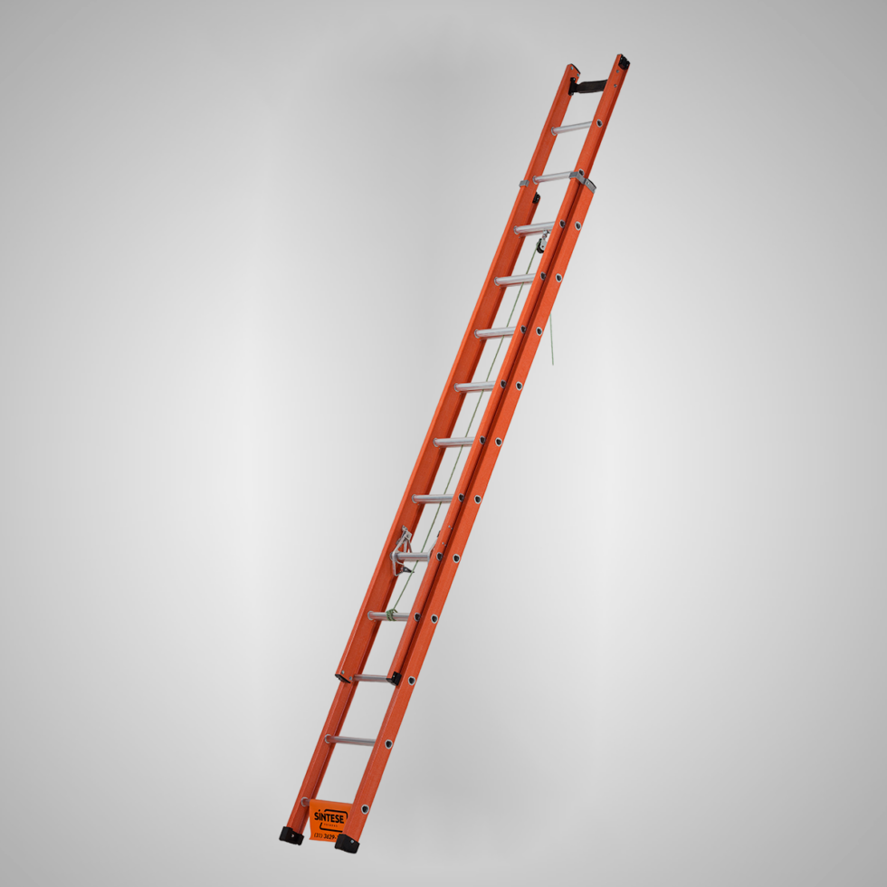 Escada extens vel com degrau d vazado s ntese escadas